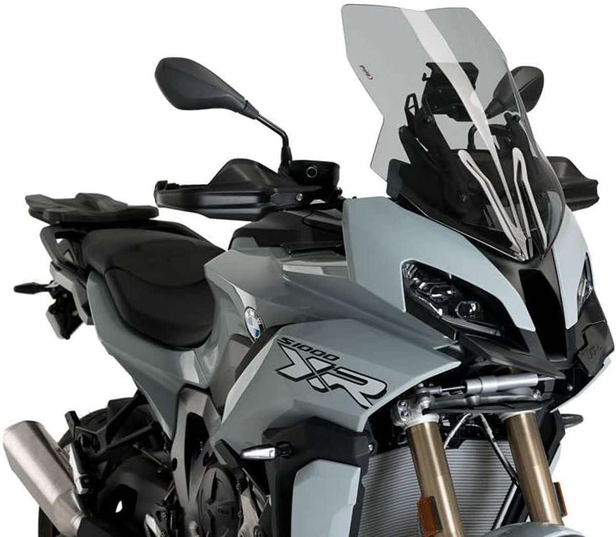 Touring Windscherm - Motorruit - Aerodynamische Bescherming - UV-bescherming - 5588 cm - Gerookt