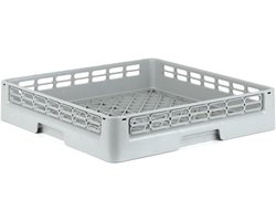 Glazen Mand - Vaatwasmand - Industriële Reiniging - Speciaal Ontwerp - 50 x 50 x 12 cm - Grijs