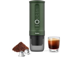 Draagbare Espresso Machine - Roestvrij Staal - Snelle Verwarming - Hoge Druk - Voor Auto en Kamperen