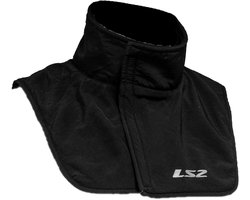 LS2 Motorkol nekkraag neck warmer winter fleece zwart - unisex - Voor motorrijders / scooter / etc