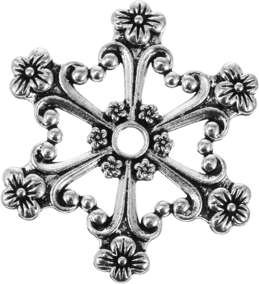 Garen Organizer - Naaidraad Houder - Handwerk Projecten - Verstrengeling Vrij - 6 cm - Zilver