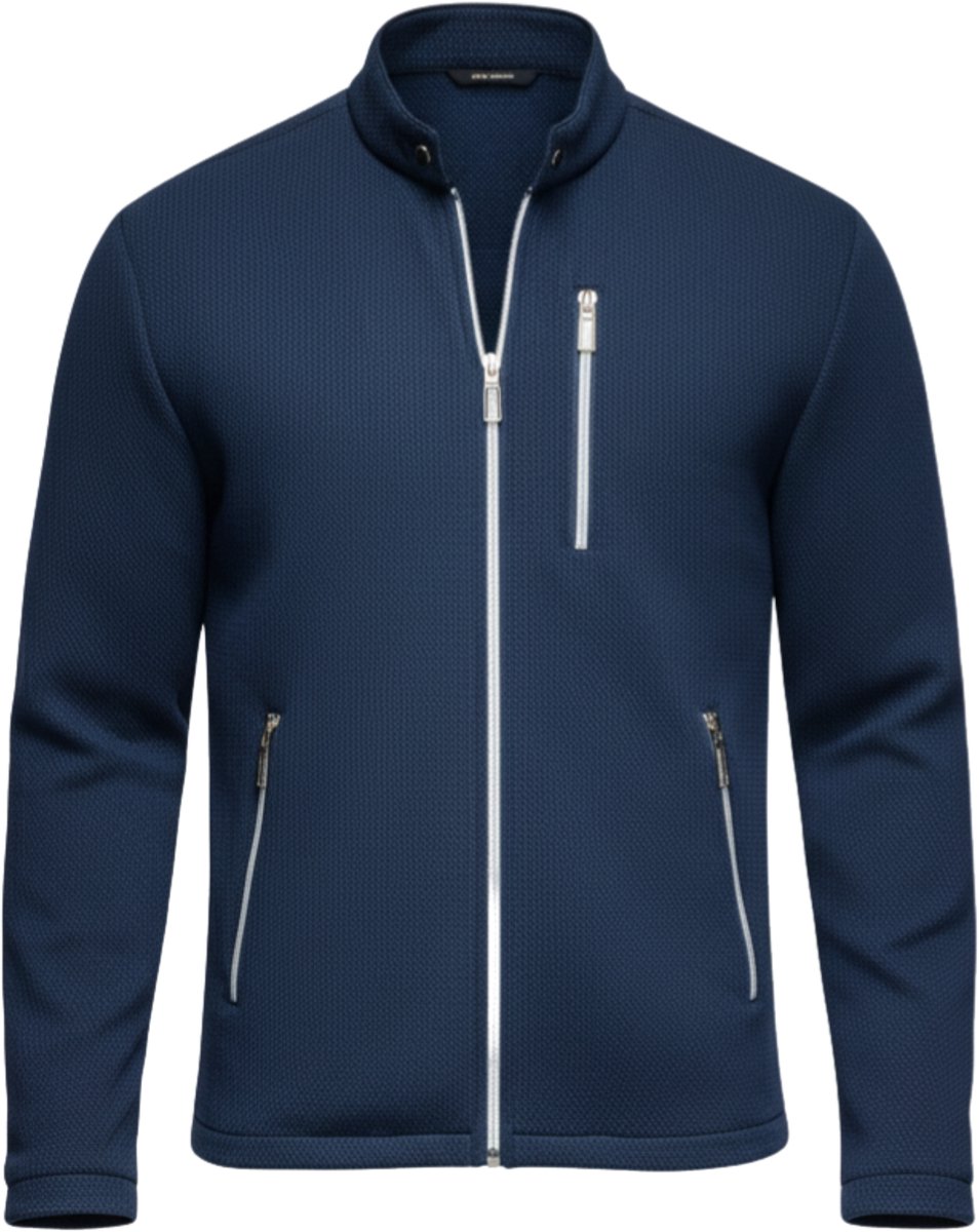 OMBRE Jas - Rits Donkerblauw S