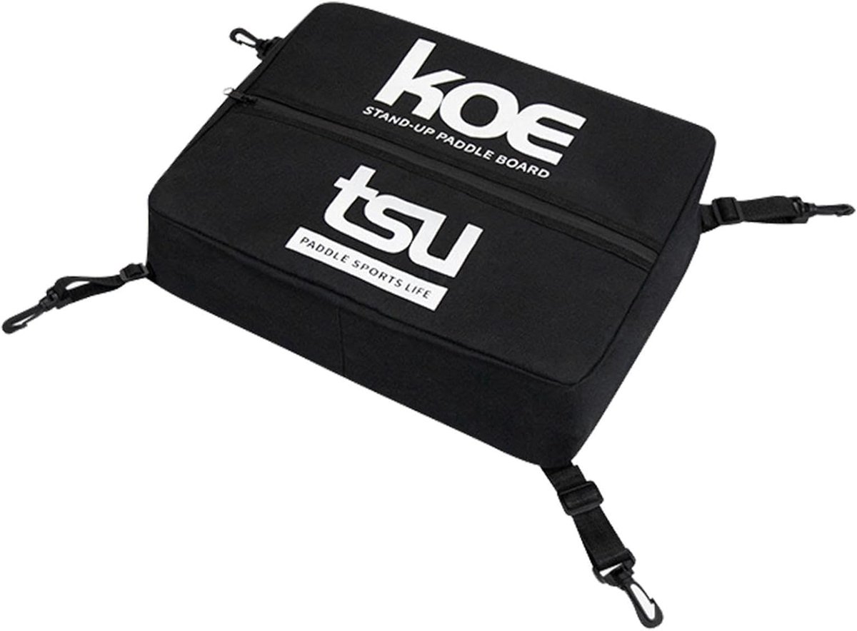 Koeltas Paddleboard - Opbergtas Kajak - Buitenactiviteiten Opslag - Verzegelde Ritssluiting - 40 x 30 x 10 cm - Zwart