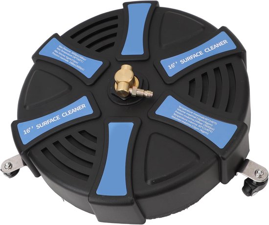 Hogedruk reiniger - Oppervlaktereiniger - Terrassen reinigen - 16 inch werkbreedte - 3600 PSI - Zilver — afbeelding 4