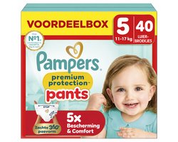 Pampers Premium Protection Pants Maat 5 - 40 Stuks - Luierbroekjes - 11-17 kg
