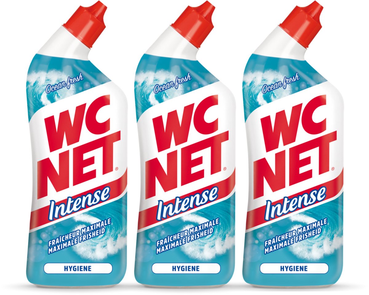 WC Net Gel Intense Ocean Fresh 3x750ml