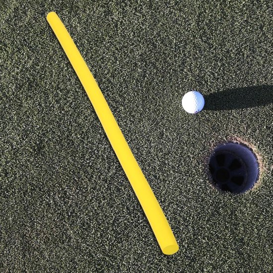 Golf Swing Trainer - Golf Oefenstok Richtstok - Swing Techniek Verbeteren - Schuim Richting Hulpmiddel - 79 cm - Geel van GOLF — afbeelding 2