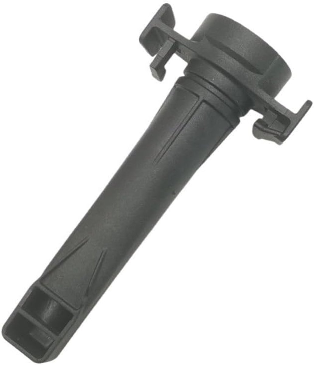 Vervangende Elleboog - Adapter Stofzuiger - Raam Reinigen - Precieze Compatibiliteit - 10 x 3 x 2 cm - Zwart