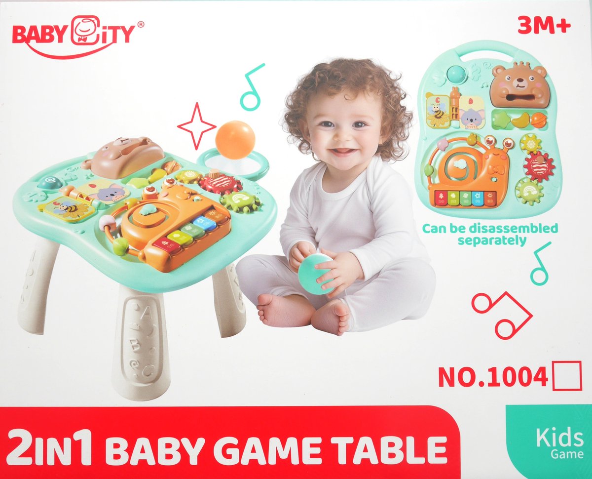 PlayGo Activiteiten Speeltafel – Ontdekken Spelen en Leren
