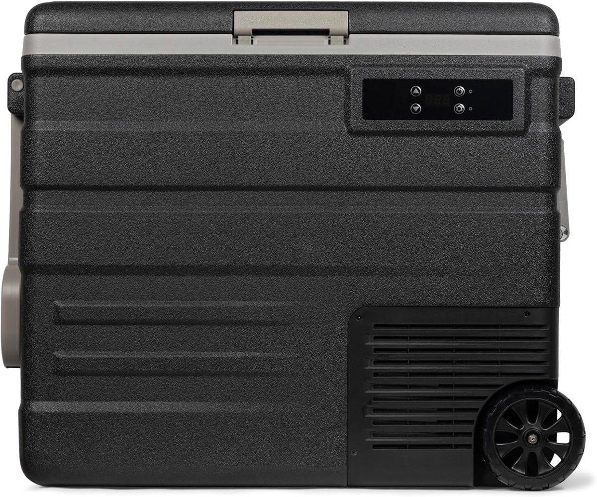 Elektrische Compressor Koelbox - Zwart - 65 Liter - Vriezer en Koelkast in één - Voor Camping en Reizen