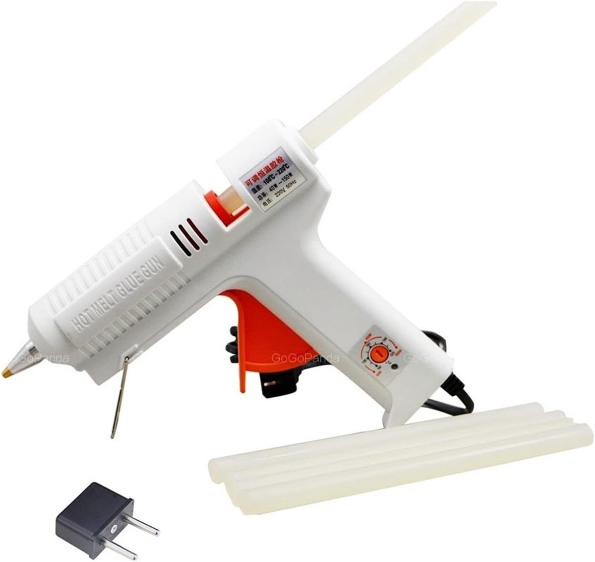 Lijmpistool - Reparatieset Gereedschap - Huis & Hobby - Temperatuur Instelbaar - 40-150W - Aluminium