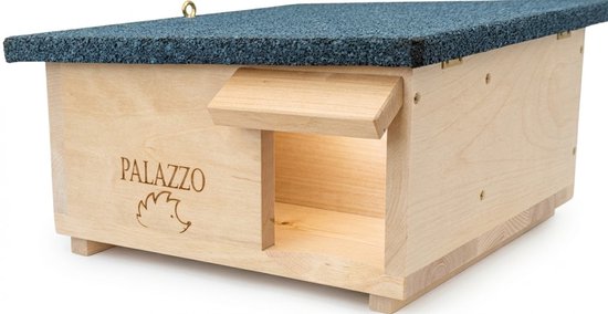 Egelhuis met Labyrint – Roofdierbestendig & Waterdicht – Massief Europees Hout