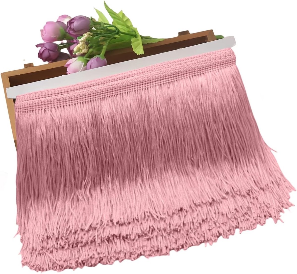 Fringe Rand van 10 meter, 30 cm, Decoratieve Franje voor Latin Jurken, DIY Kostuums en Dansoutfits, Perfect voor Naai- en Creatieve Projecten
