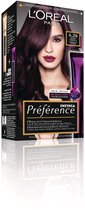 L'Oréal Paris Préférence Classic Bordeaux Rood 4.62 - Permanente Haarkleuring