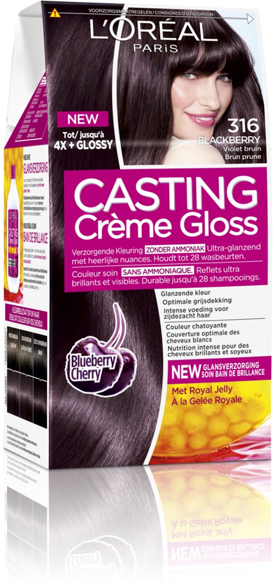 L’Oréal Paris Casting Crème Gloss Haarverf - 316 Violet Bruin