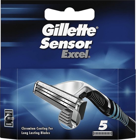 Gillette Sensor Excel - 5 stuks - Scheermesjes