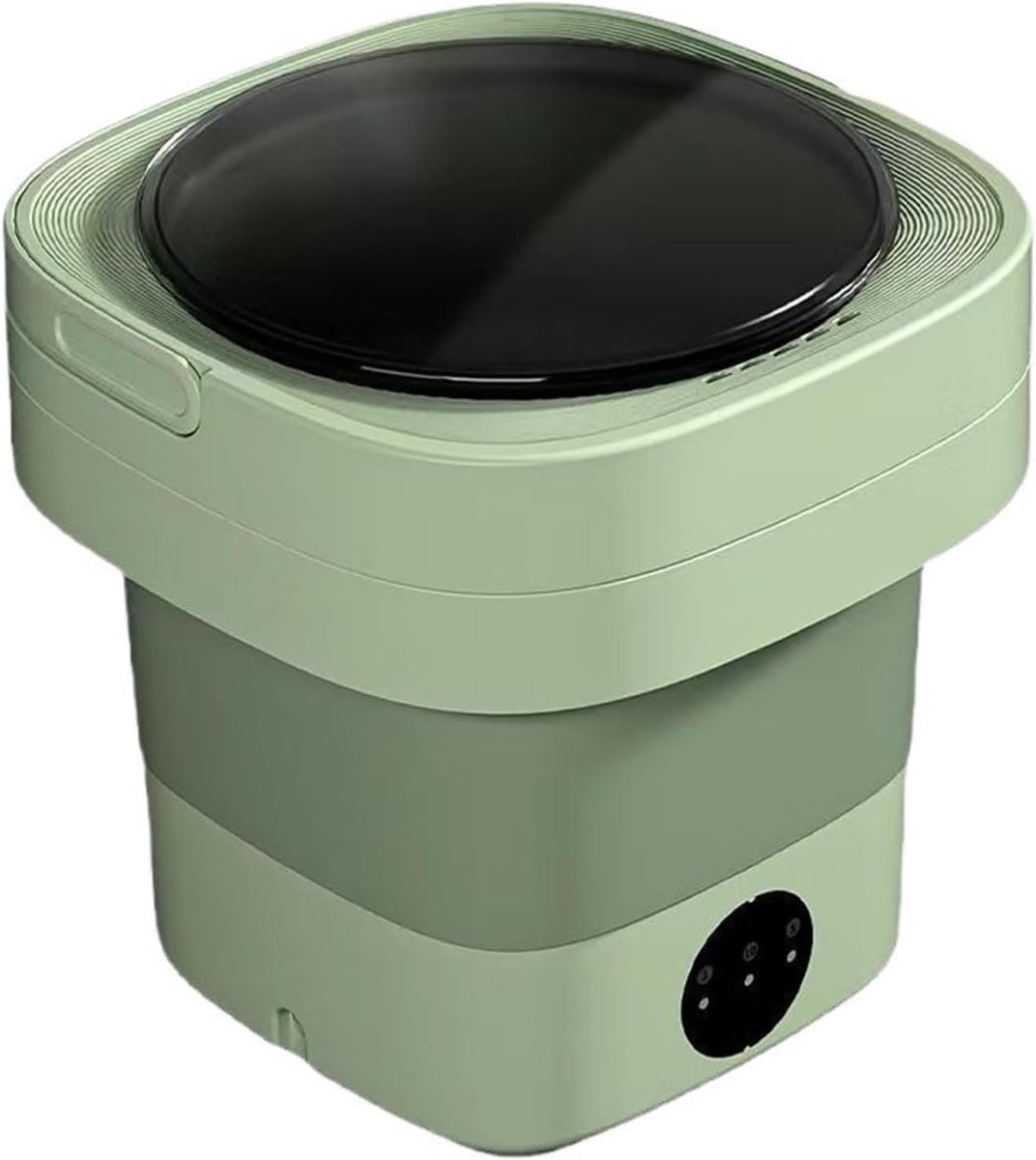 Mini Wasautomaat Opvouwbare Wasmachine Sokken Wassen Centrifuge Functie 1 Kilogram Capaciteit Één Kleur