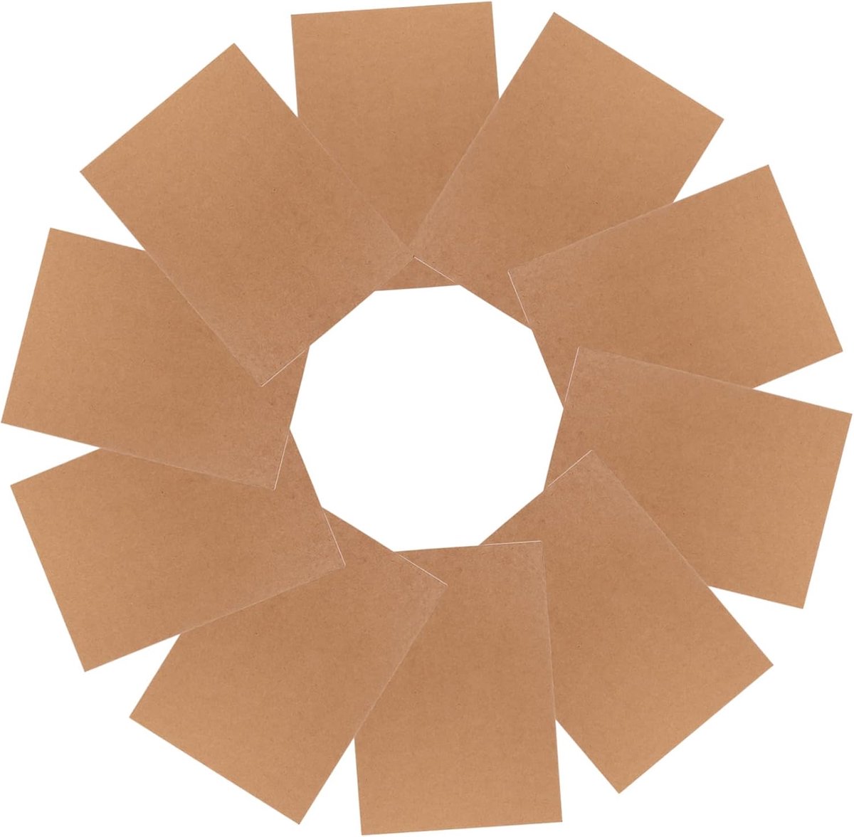 Kraft Papier Vellen - Tekenen Papier - Knutselen Tekenen - Dik Stevig Karton - A4 Formaat - Bruin