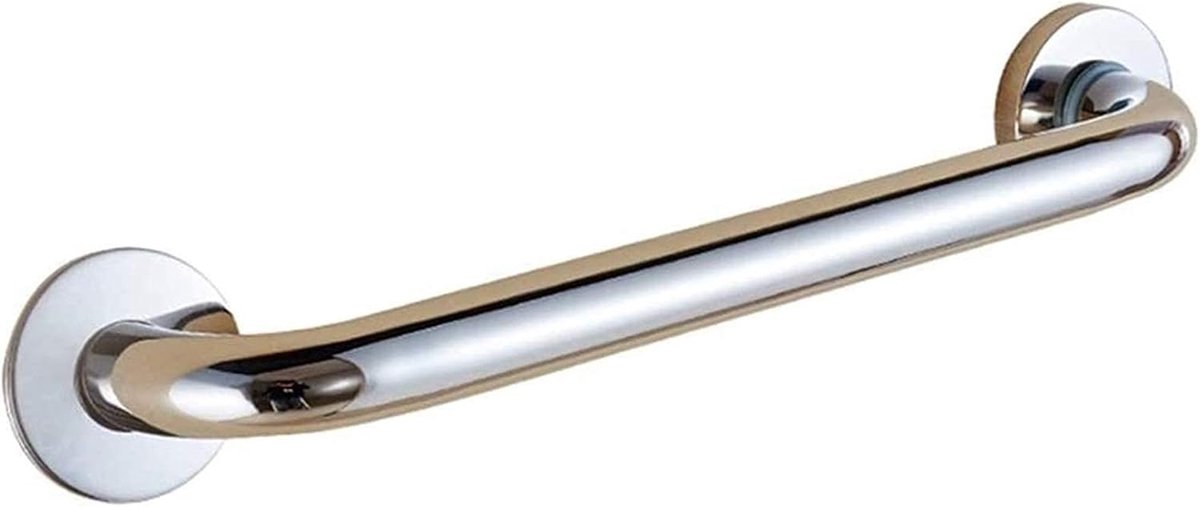 Veiligheidsgreep Badkamer - Steunbeugel Douche - Veiligheid Verhogen - Roestvrij Gepolijst - 58 Cm - Chroom