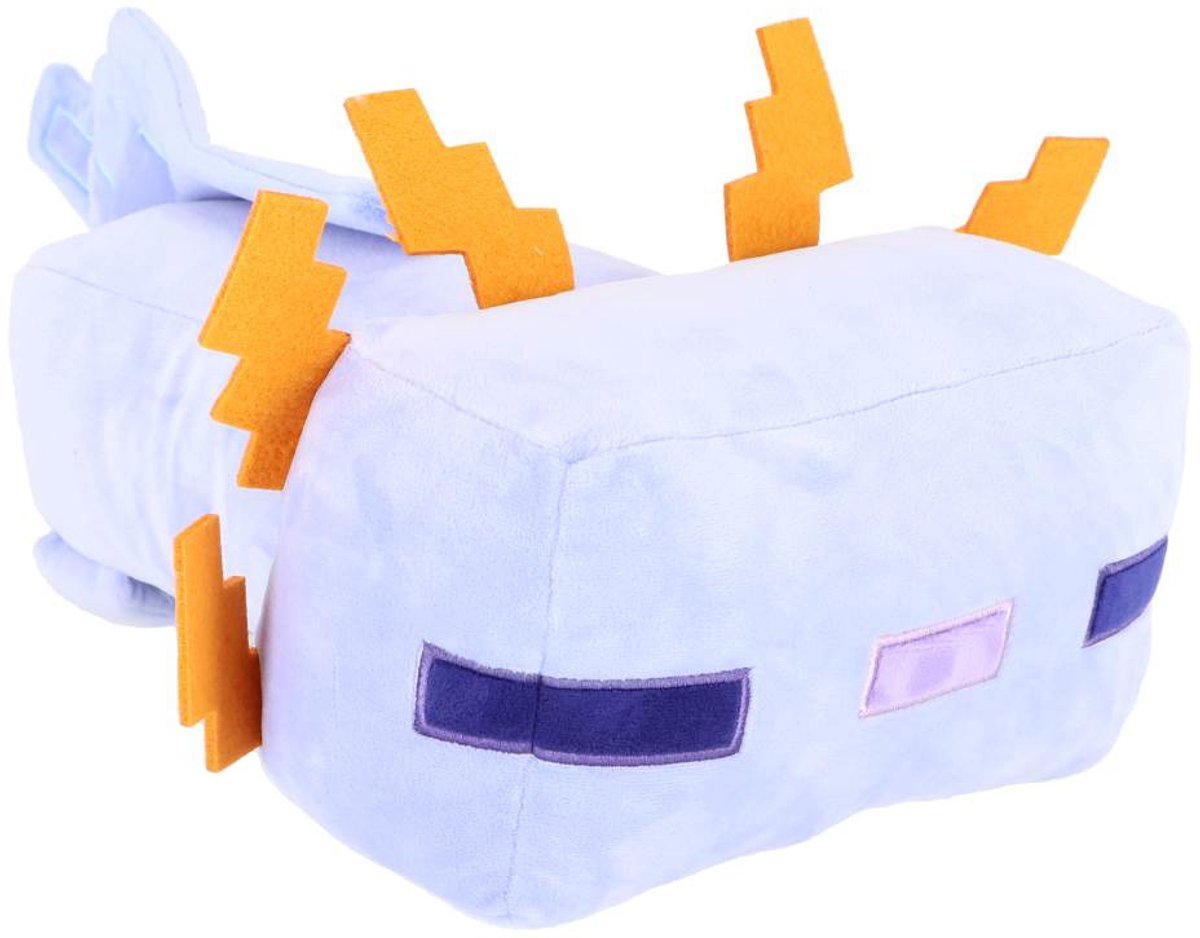 OttoSimon pluche knuffel Minecraft Blue Axolotl 28 cm speelgoed.