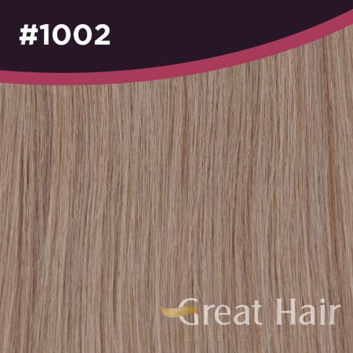 Great Hair Full Head Clip In - 50cm - straight - #1002