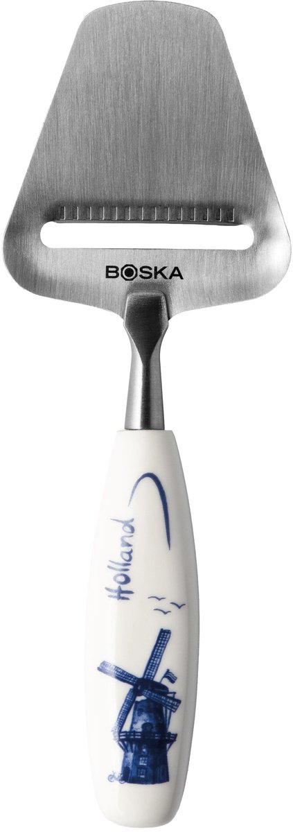 BOSKA Kaasschaaf Holland Delfts Blauw Klein - Mini kaasschaaf voor harde kazen