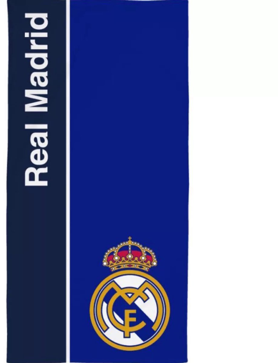 Real Madrid Strandlaken - Polyester Handdoek - 70 x 140 cm