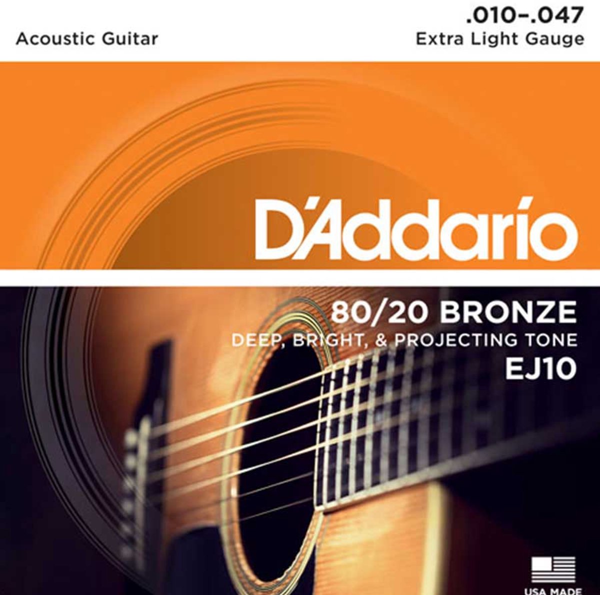 EJ10 10-47 80/20 Bronze Extra Light