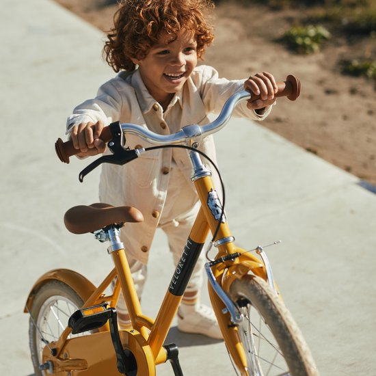 Veloretti Maxi Kinderfiets 16 inch - Geel - Kids 3-6 jaar van Veloretti — afbeelding 2