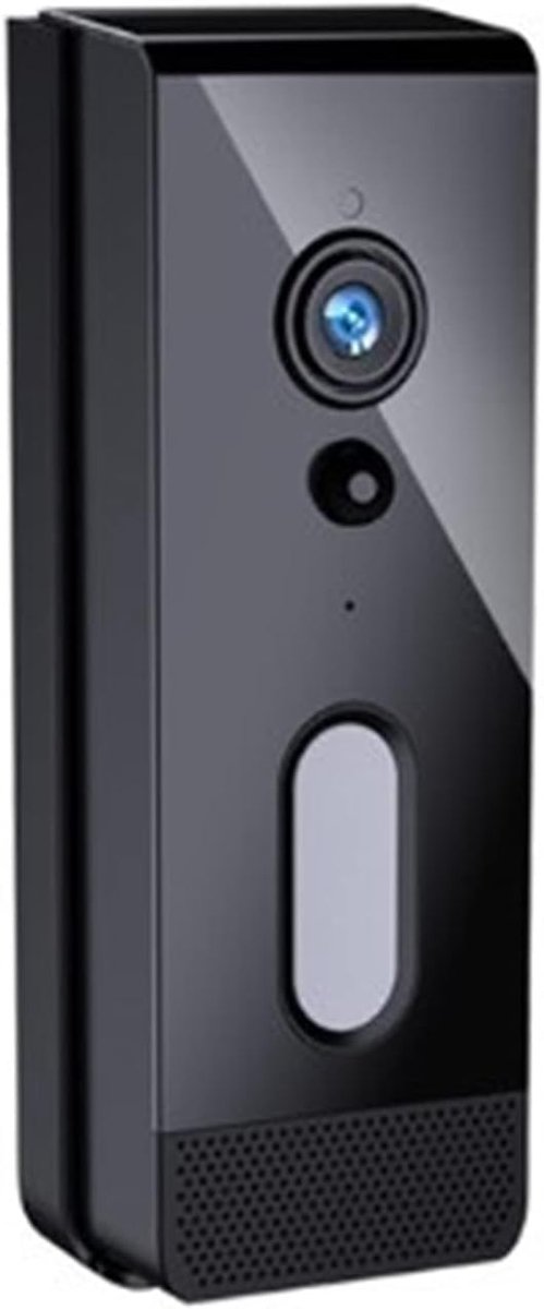 Slimme Deurbelcamera - Video Deurbel WiFi - Huisbeveiliging - PIR Bewegingsdetectie - 1080P HD - Zwart