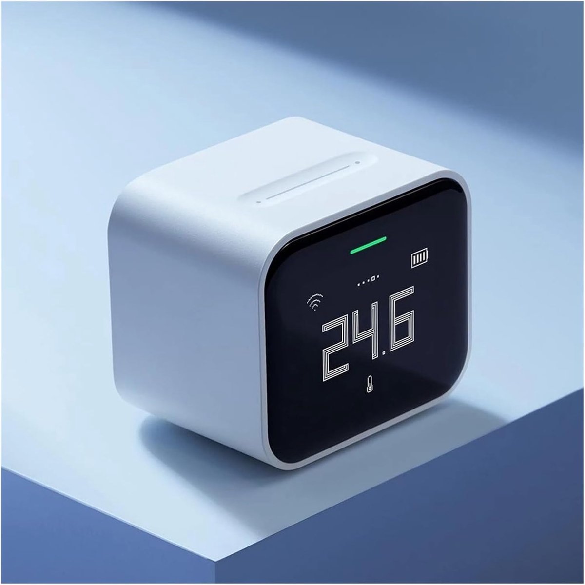 Luchtkwaliteitsmonitor - Slimme Sensor - Binnenmilieu Meten - Vijf Metingen - 10x10x10 mm - One Color