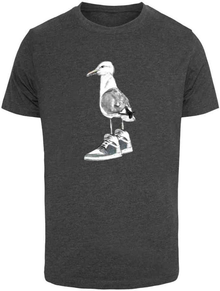 Mister Tee Seagull Sneakers Heren Tshirt M Grijs