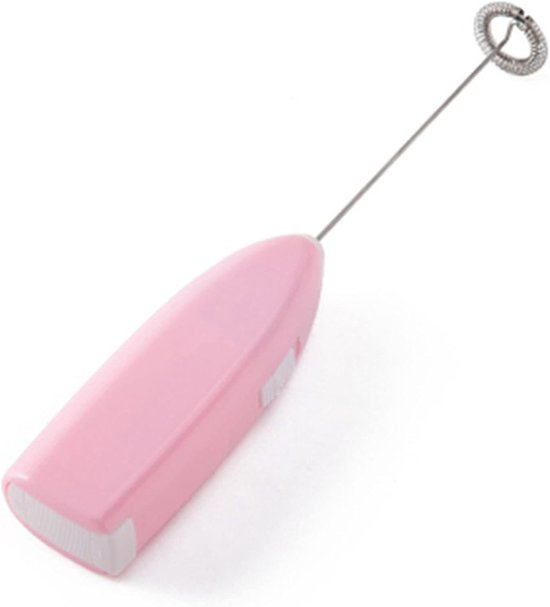 Elektrische Handmixer - Draadloos Kloppen - Culinair Avontuur - Batterij Aangedreven - 20 cm - Roze — afbeelding 5