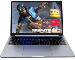 Ninkear A15Pro 16 inch laptop - Ryzen 5 5500U - 16GB RAM - 1TB NVMe - QHD 120Hz - Windows 11 Pro
