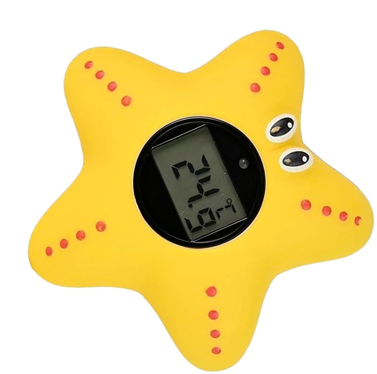 Badwatertemperatuurmeter - Drijvend Speeltje - Veilig Baden - Intuïtieve Kleurindicator - 5 cm - Wit