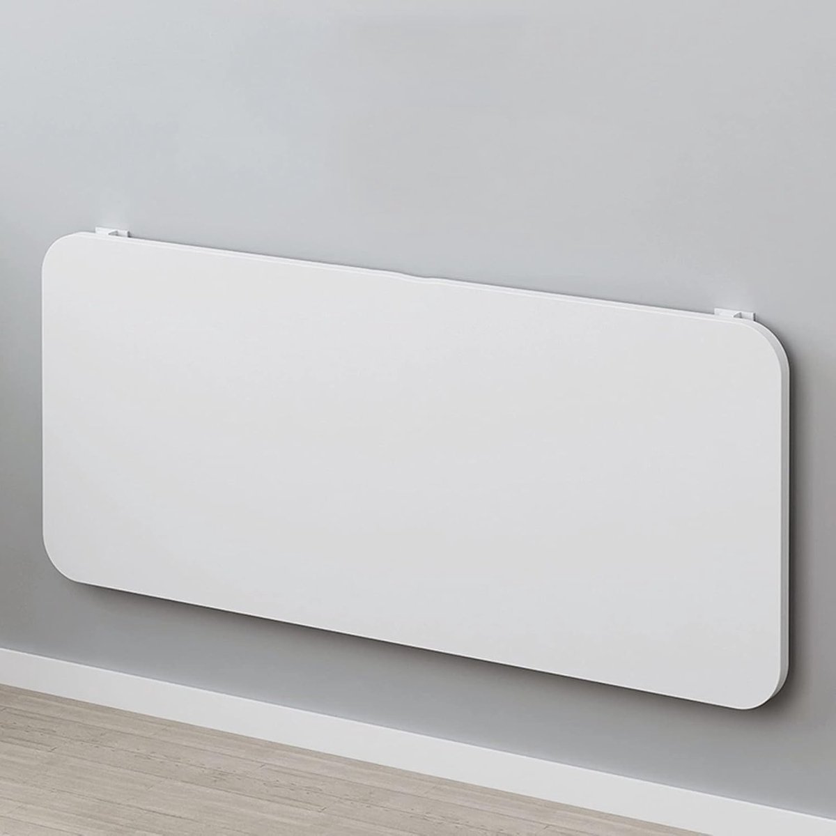Vouwbaar Bureau - Wandtafel Klap - Ruimte Besparen - Opklapbaar Ontwerp - 120x60cm - Wit