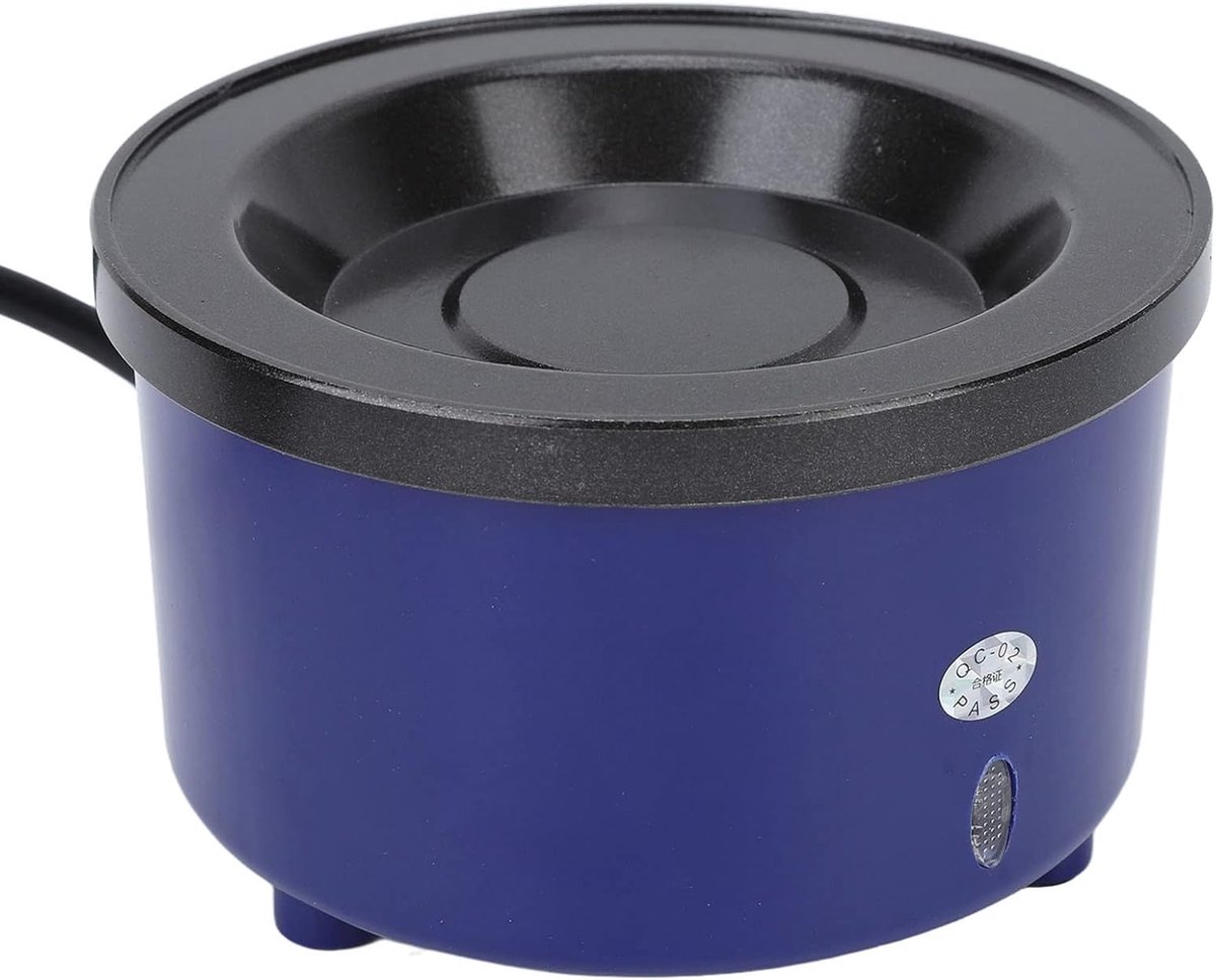 Smeltkroes Lijm - Elektrische Pot - Haarverlenging Aanbrengen - Constante Temperatuur - 11.5 cm Diameter - Zwart