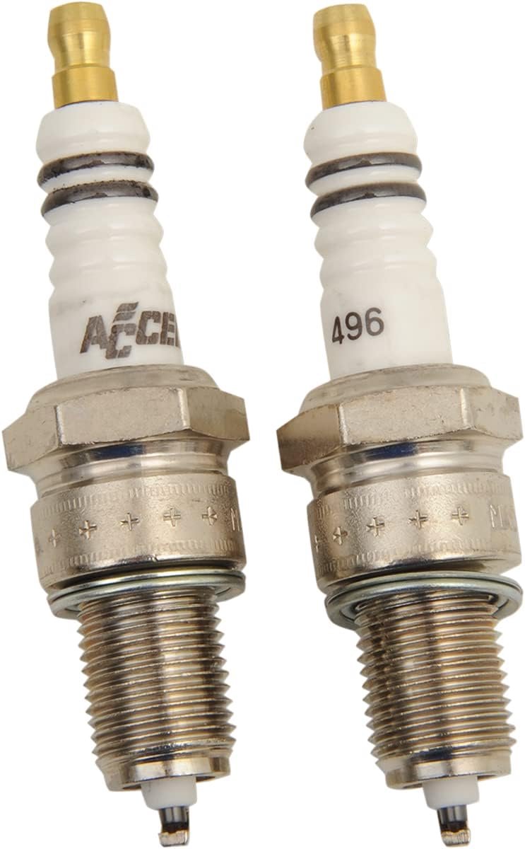 Bougie Set - Motor Onderdelen - Motor Onderhoud - Grotere Vonk - Set van 2 - Zilver