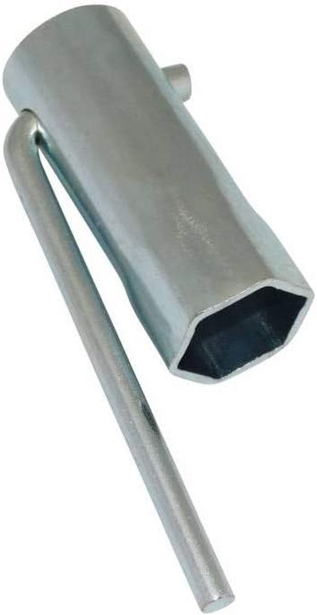Bougiesleutel Set - Motor Sleutel - Motor Onderhoud - Inklapbare Handgreep - 21 mm - Metaal