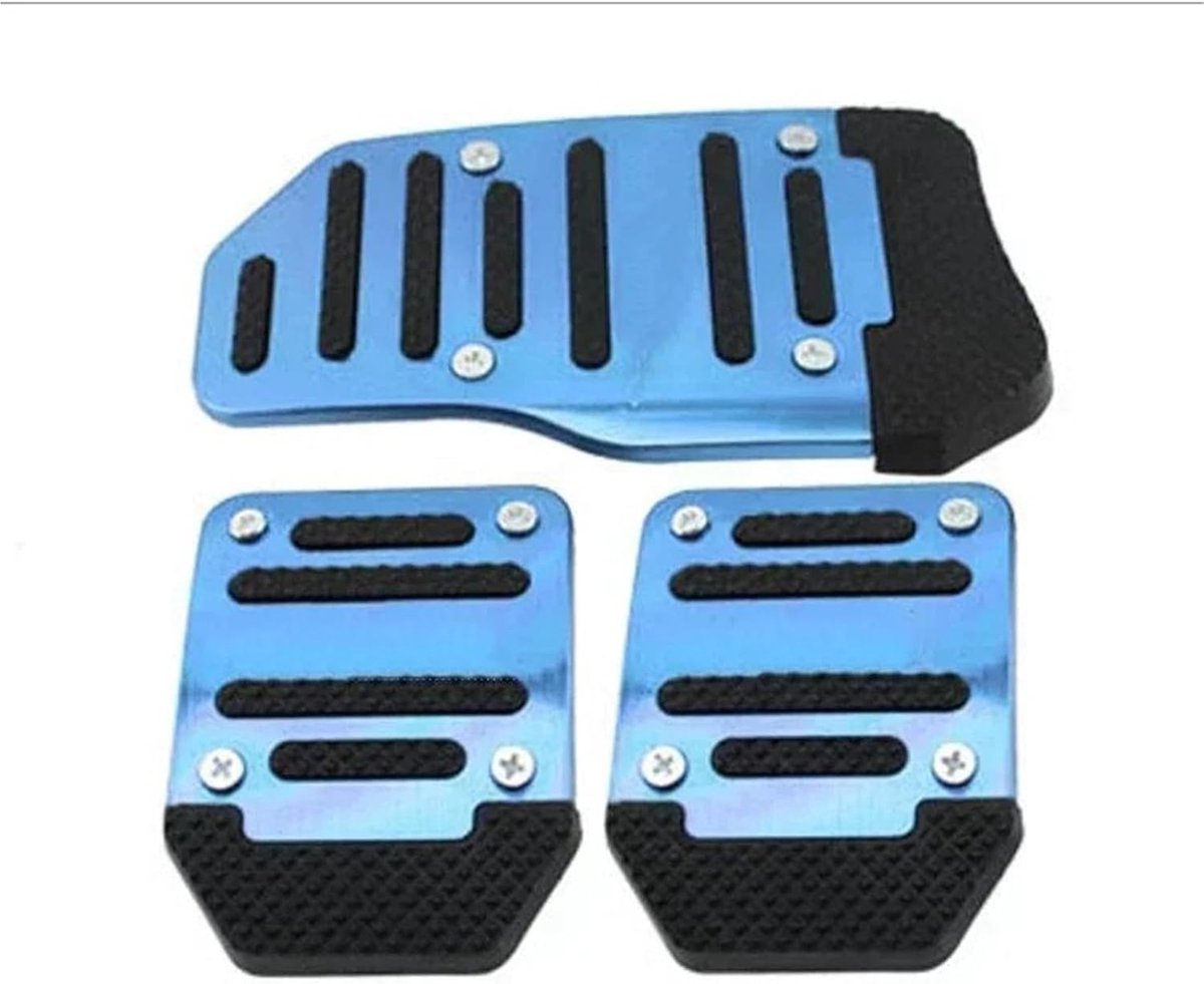 Pedaalhoezen Auto - Pedaal Covers Set - Veilig Rijden - Antislip Oppervlak - Universeel - Blauw