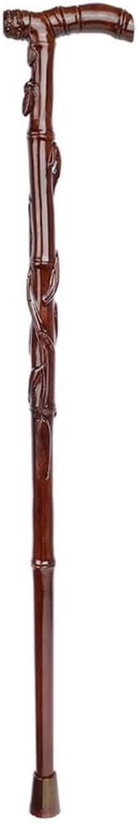 Houten Wandelstok - Loopstok Steunstok - Stabiliteit Verbeteren - Ergonomische Antislip Grip - 73-96 cm - Niet gespecificeerd