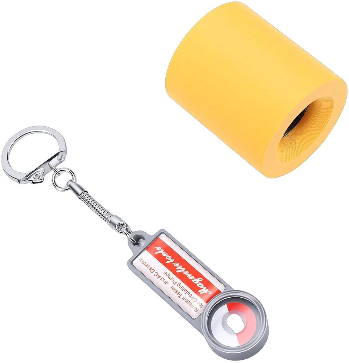 Circulatiepomptester - Rotatiedetector - Snel Fouten Opsporen - Visuele Indicator - Compact PVC - Zwart