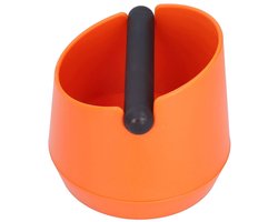 Koffie afvalbak - Klopbak leegbak - Koffiedik verwijderen - Antislip basis - 14.8 cm breed - Zwart