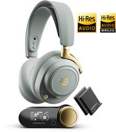 Steelseries Arctis Nova Elite - Hi-Res Wireless Certified Gaming Headset - PC, PlayStation, Xbox & Switch - Sage & Gold