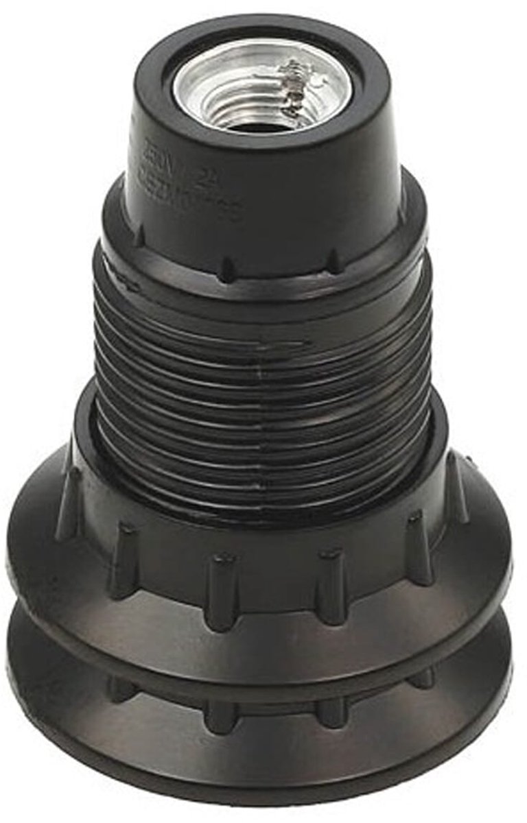 VITO Lamphouder E14 - Zwart - Lamphouder - E14 fitting