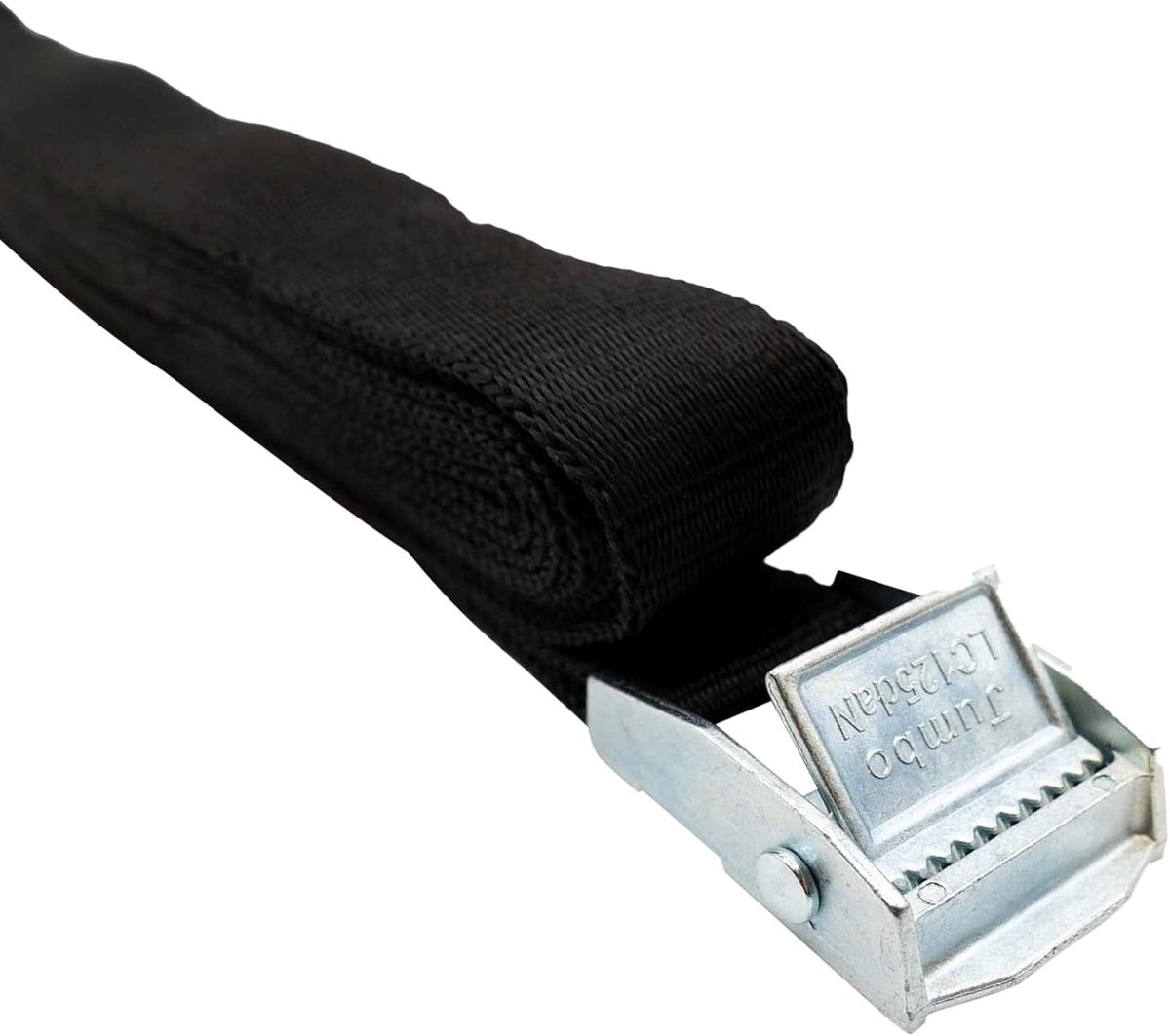 Spanband - Sjorband - Vastzetten lading - TÜV getest - 25mm x 5m - Zwart