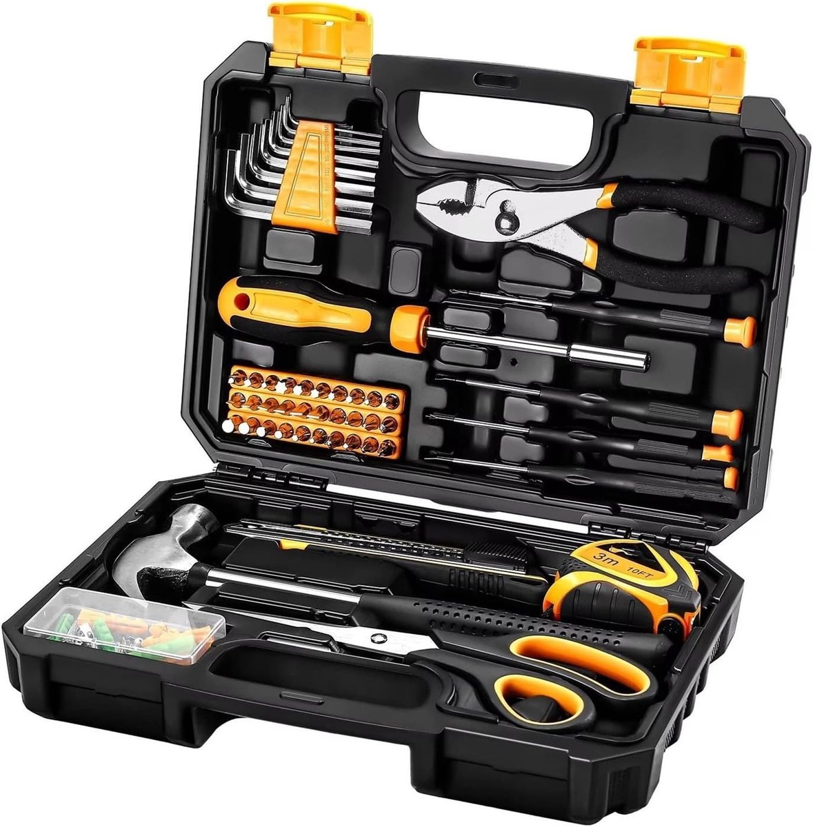 Handgereedschapset - Gereedschapskist - Auto repareren - 50-delige set - CR-V&S2 Materiaal - One Color