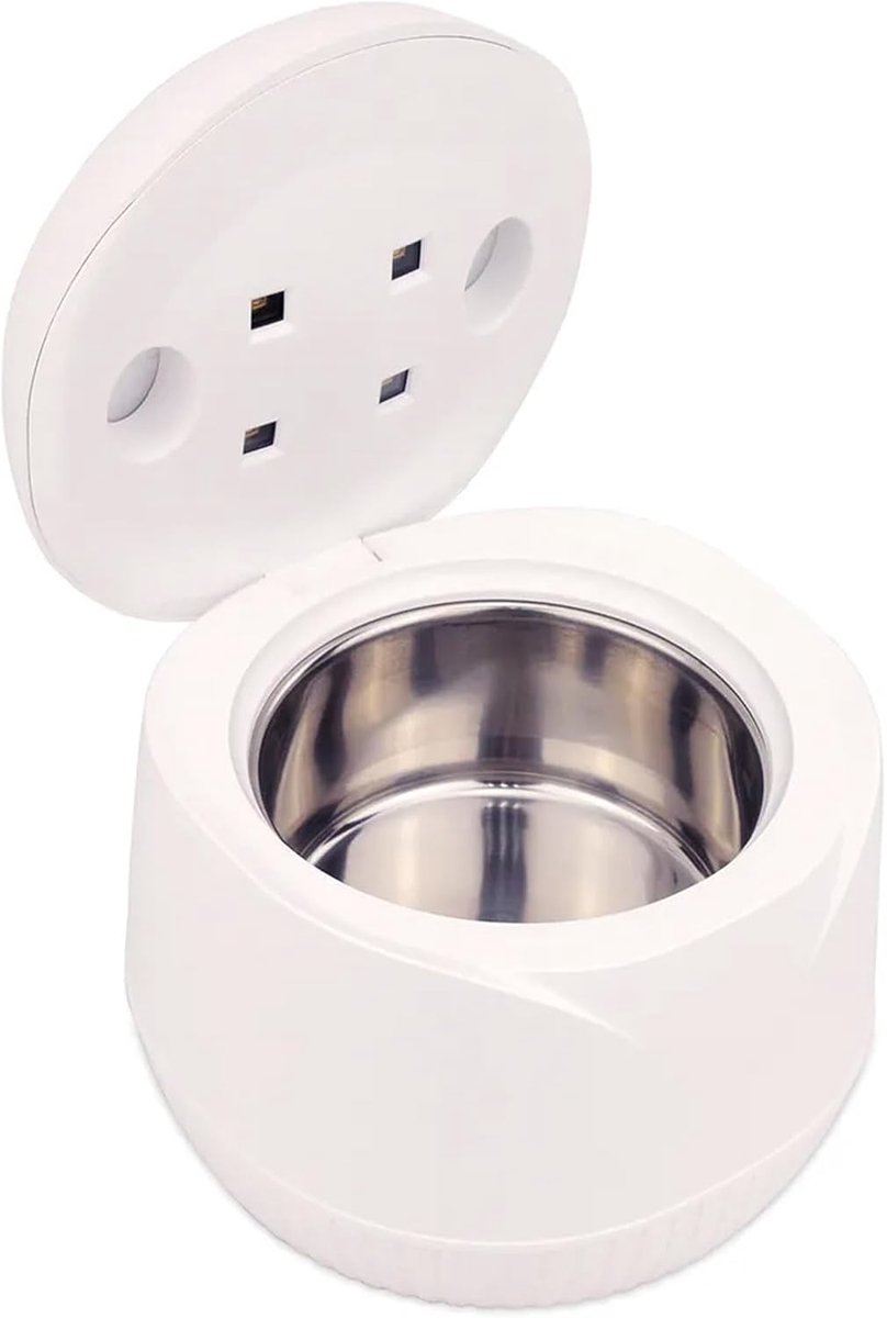 Ultrasone Reiniger - Schoonmaker UV - Sieraden Reinigen - Multifunctioneel Apparaat - 200 ml - Wit