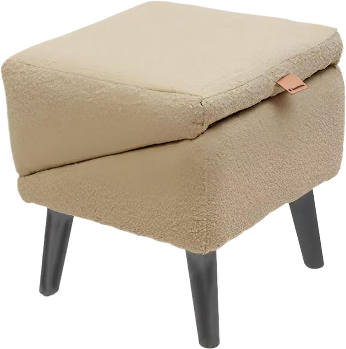 Huisdieren trap - Katten klimmer - Veilig bereiken - Opvouwbaar ontwerp - 30x30x35 cm - Kaki