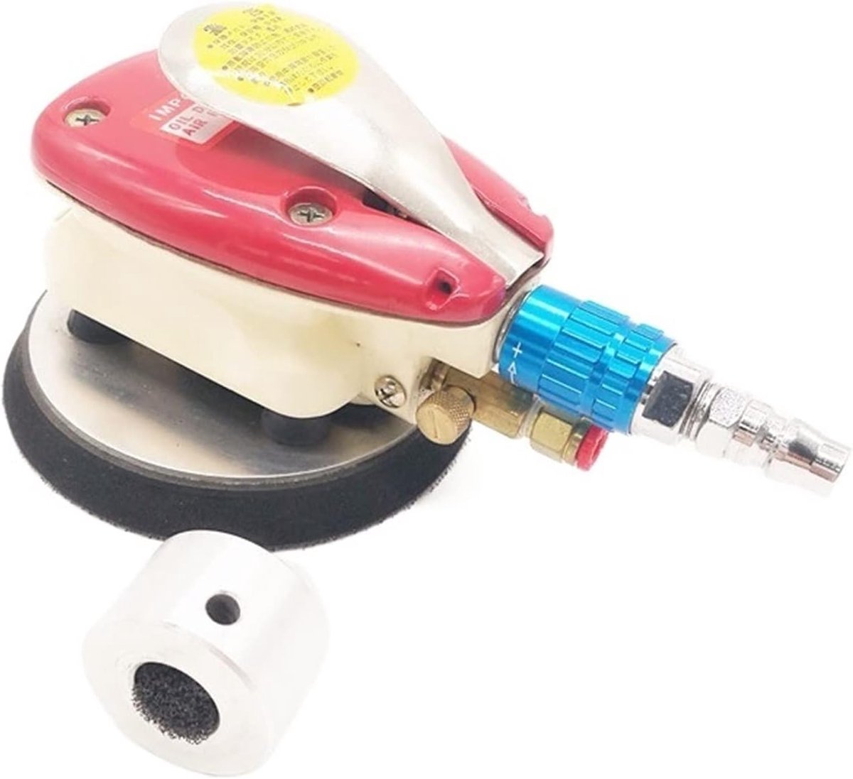 Elektrische Polijstmachine - Watermolen Schuurmachine - Natte Oppervlakte Bewerking - Variabele Snelheid Controle - 5 Inch Schijf - Zwart